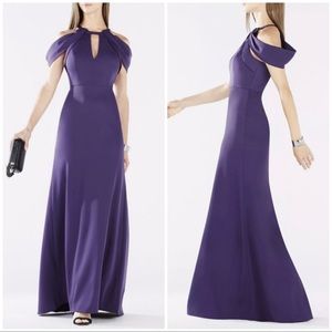 BCBG Kathya gown, Iris Color, Size 8